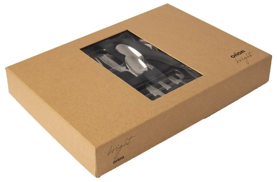 Posate argentate in acciaio inox 24 pz Bright – Orion