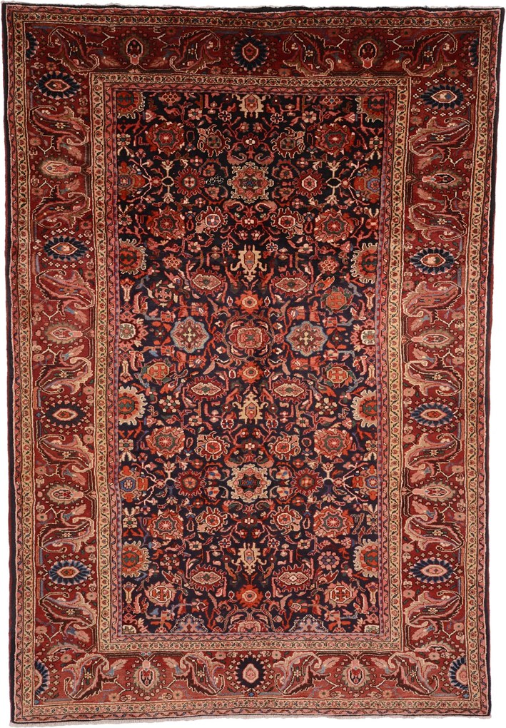 Malayer Tappeto 220x320 (Iran) Annodato A Mano