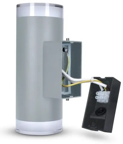 Brilagi - Applique da esterno MATERA 2xGU10/30W/230V grigio IP54