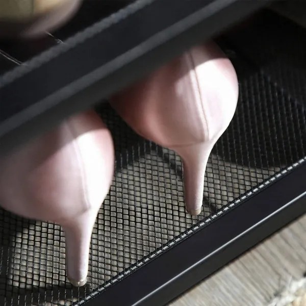 Scarpiera DAVOR marrone/nera