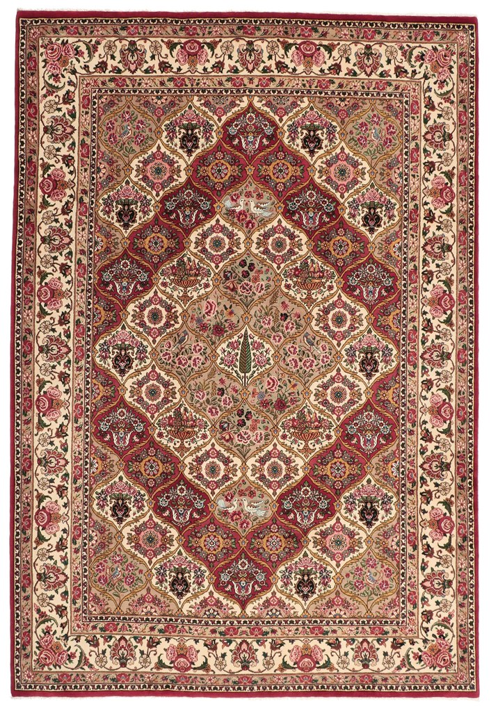 Bakhtiar Tappeto 310x220 (Iran) Annodato A Mano
