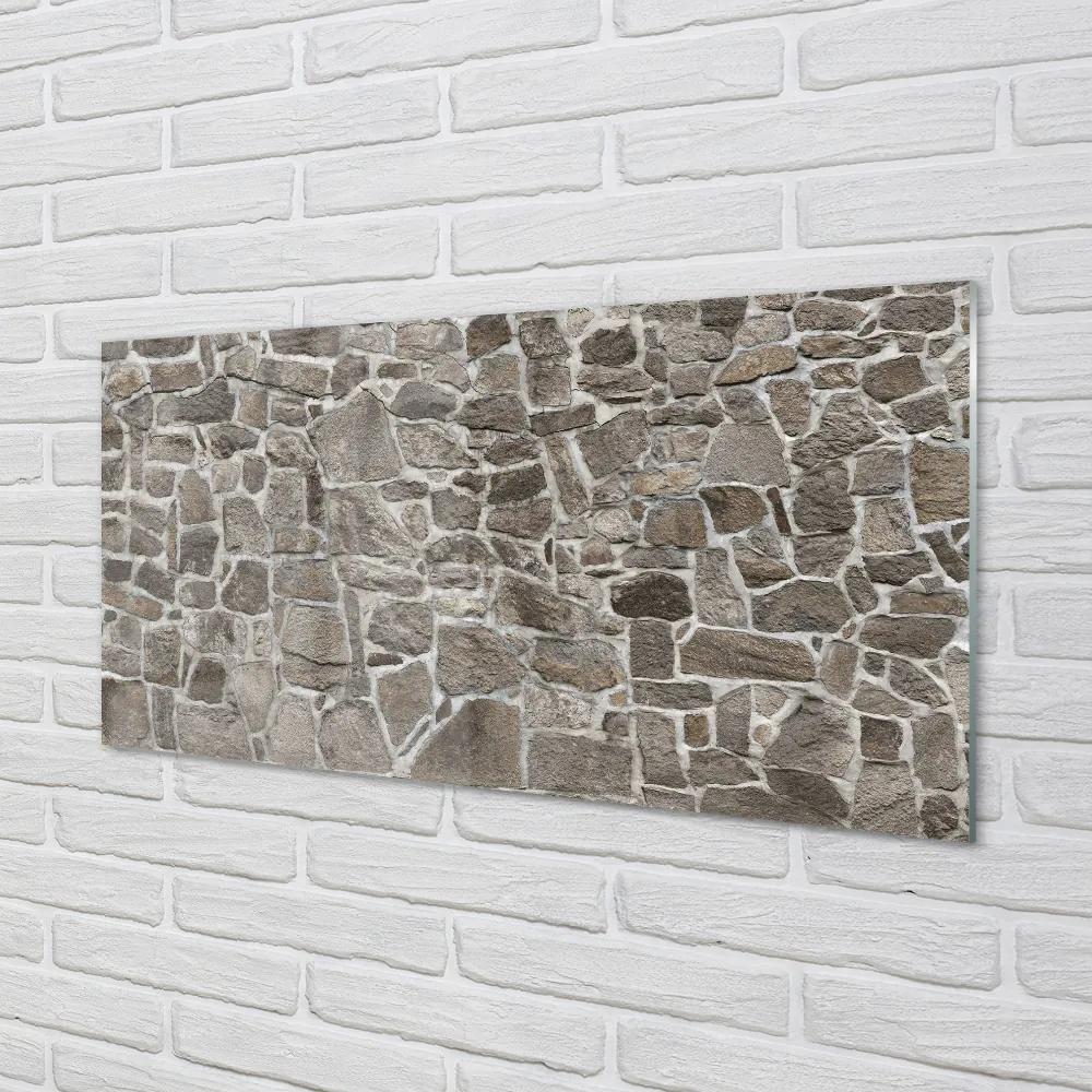 Quadro acrilico Mattone in cemento in pietra 100x50 cm