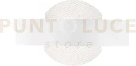 Applique a parete led eternity bianca 11w 1210lm 4000k 24x5,5x13cm