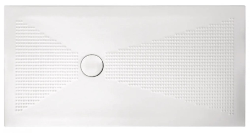Piatto Doccia 80x140 Ceramica Althea "Up" Bianco Lucido