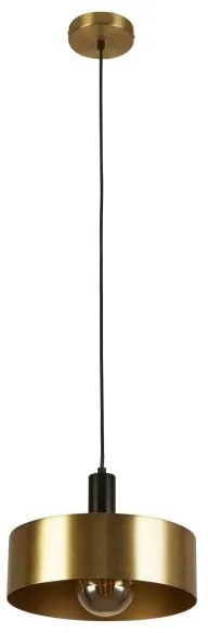 Searchlight 20223-1GO - Lampadario a sospensione con filo KNOX 1xE27/60W/230V oro