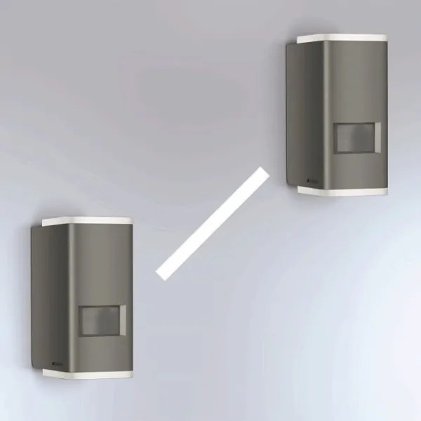 Steinel 067199 - Lampada da esterno a LED con sensore L 930 S LED/9,3W/230V IP44