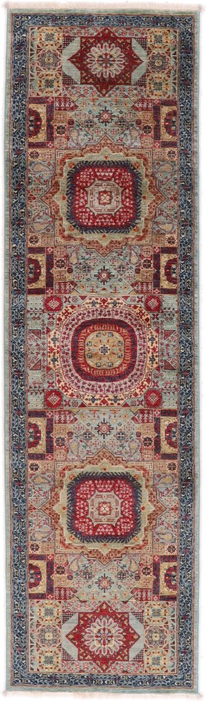 Mamluk Tappeto orientale 300 x 90 (Afghanistan) Annodato A Mano