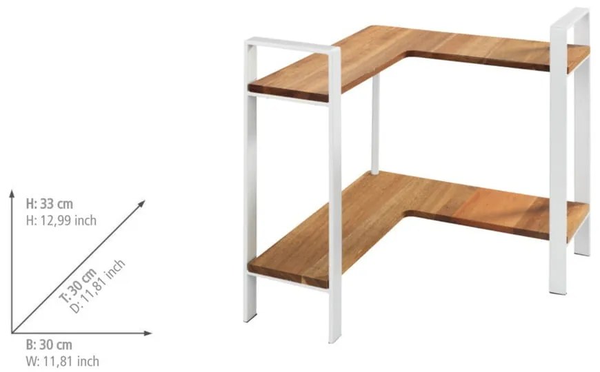 Ripiano aggiuntivo in legno Louisa - Wenko