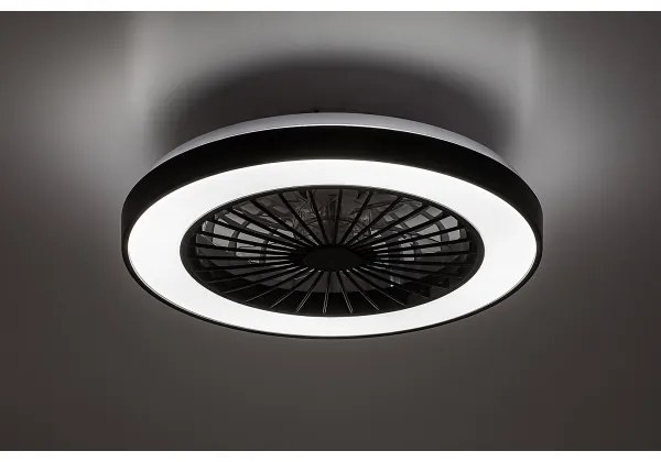 Rabalux 71336-LED Plafoniera dimmerabile con ventilatore DALFON 40W/230V 3000/4000/6000K+RC