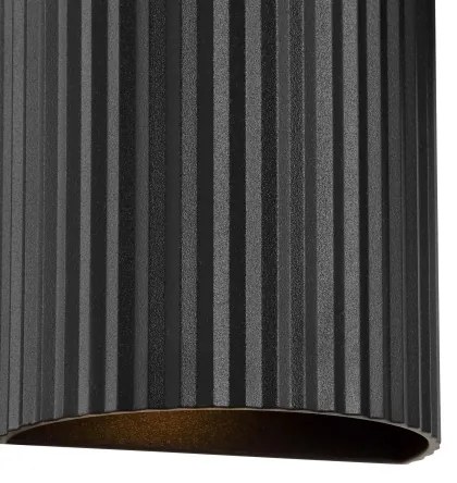 Brilliant - Applique UNDULA 2xGU10/10W/230V nero