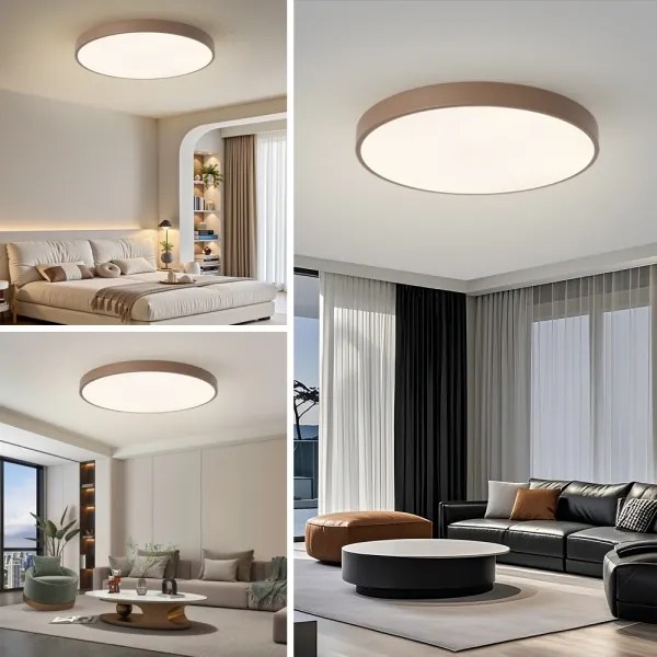 Brilagi - Plafoniera LED POOL LED/100W/230V 3000/4000/6000K 80 cm marrone