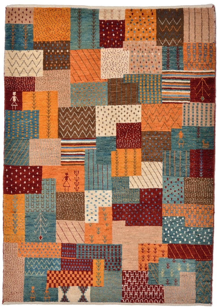 Loribaft Tappeto persiano 150x110 (Iran) Annodato A Mano