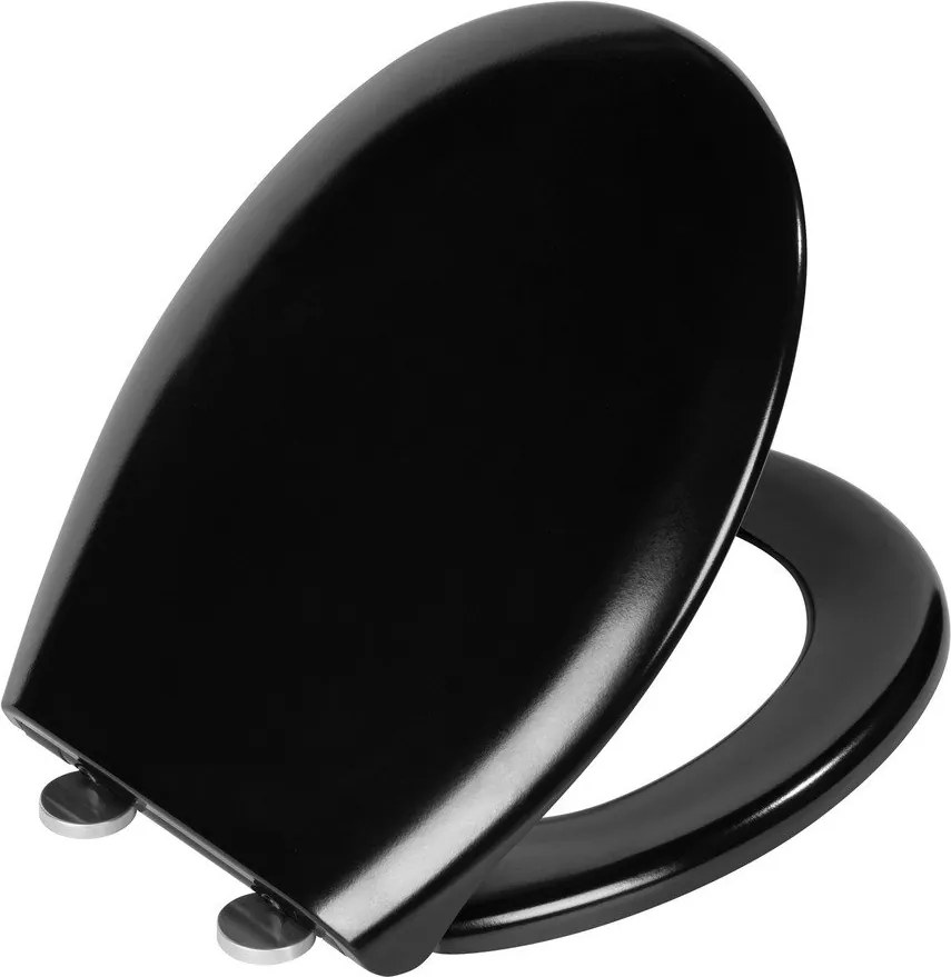 Sedile WC con chiusura Easy-Close (automatica) 37 x 44,5 cm Rieti – Wenko