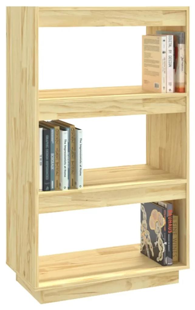 Libreria/divisorio 60x35x103 cm in legno massello di pino