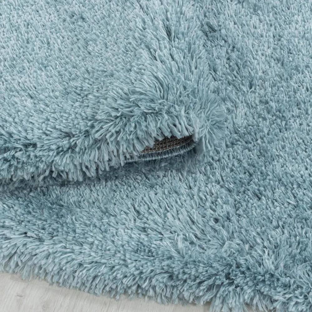 Tappeto rotondo blu ø 80 cm Fluffy - Ayyildiz Carpets