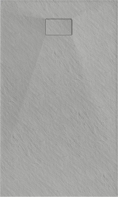 Mexen Hugo piatto doccia rettangolare SMC 140 x 80 cm, grigio - 42618014