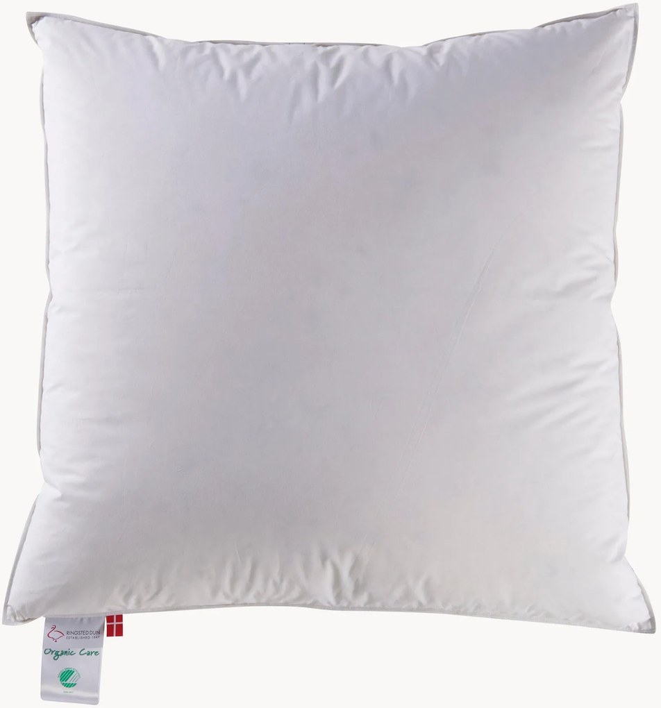 Cuscino in piuma a 3 camere Organic Care, rigido