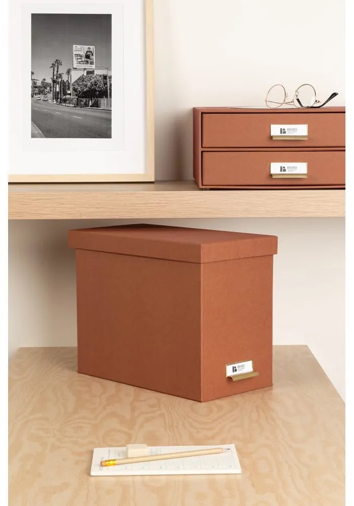 Organizer in cartone per documenti Johan Restore Paper Laminate – Bigso