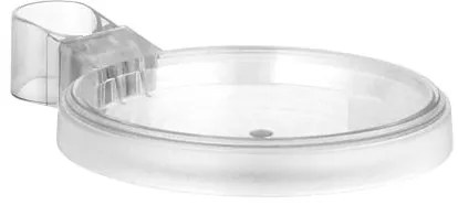 GROHE 27206000 - Porta sapone RELEXA per barra doccia Ø 22 o 25 mm, trasparente