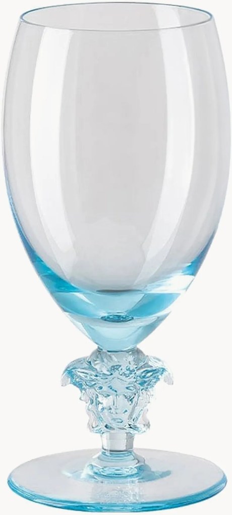 Set di 2 bicchieri da vino bianco in cristallo Medusa Lumière Teal