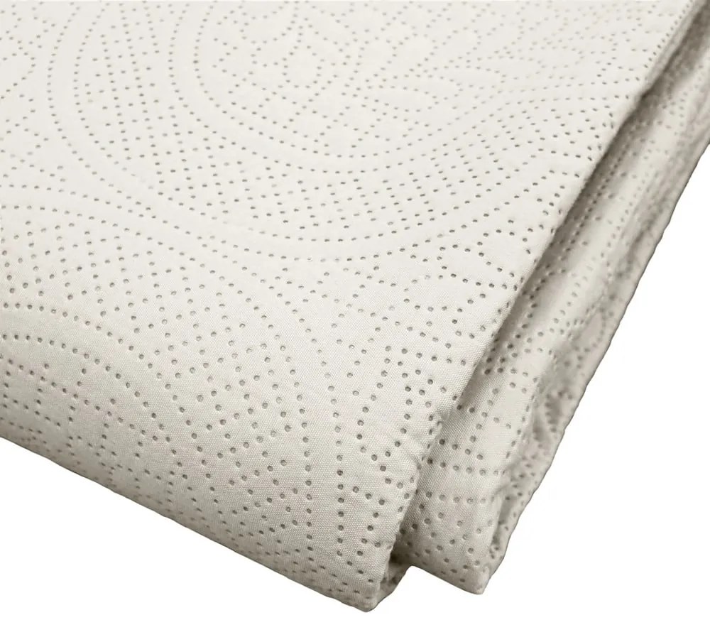 Set con copriletto e federa color crema in microfibra 240x260 cm Romane – douceur d'intérieur
