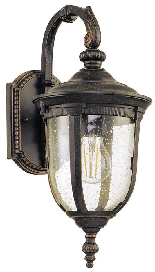 Elstead CL2-S - Applique da esterno CLEVELAND 1xE27/60W/230V IP44