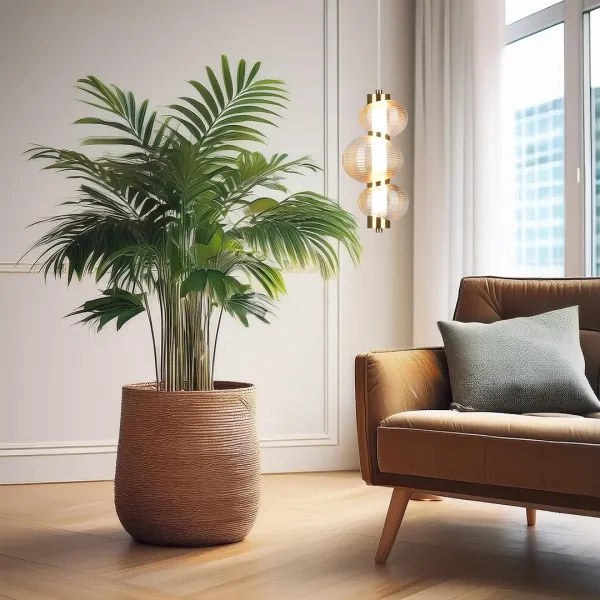 Lampada sospesa a cavo LED BOLLA LED/12W/230V Ø 16 cm oro/beige fumé