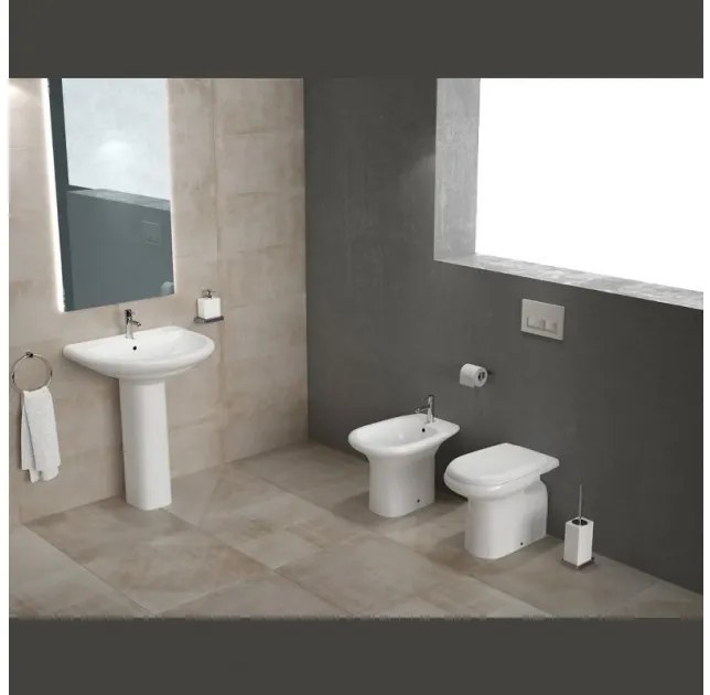 Lavabo 65 cm con colonna Orient RAK Ceramics ORWB00001