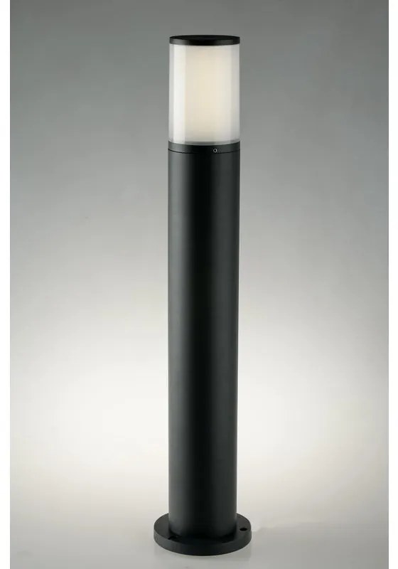 Lampione da giardino LED, Discovery H 65 cm, nero 1440 LUMEN, IP54 FAN EUROPE
