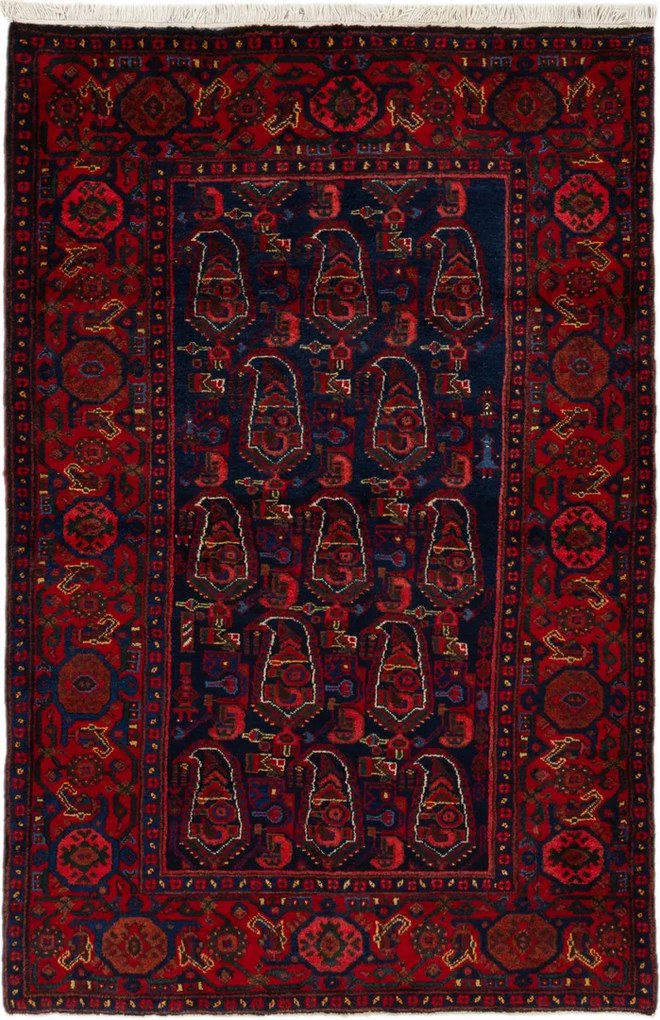 Hamedan Tappeto persiano 220x140 (Iran) Annodato A Mano