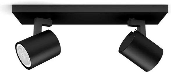 Philips - Faretto LED dimmerabile Hue RUNNER 2xGU10/4,2W/230V + +TC nero