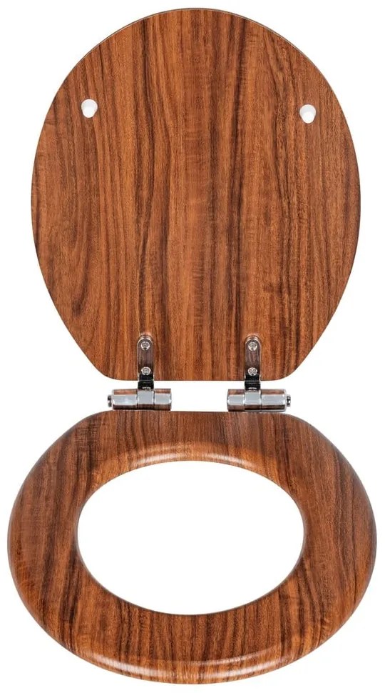 Sedile per WC con chiusura automatica 37 x 43 cm - Wenko