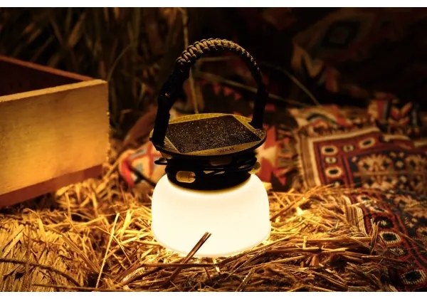 Immax 08493L - Lampada portatile a LED RGB ricaricabile a energia solare LED/10W/5V 3600 mAh IP65