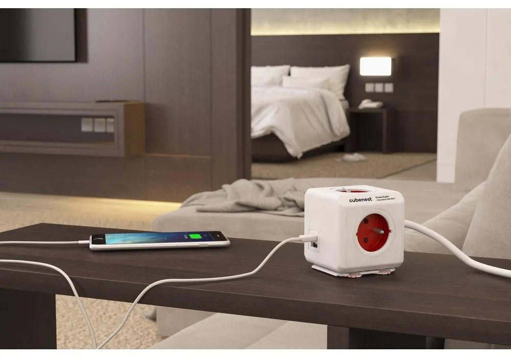 Presa di corrente PowerCube Extended USB - Cubenest