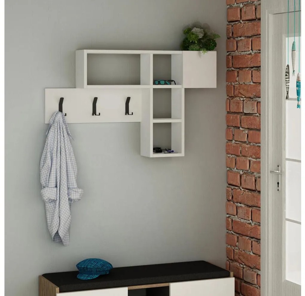 Appendiabiti GAME 61x99,5 cm bianco