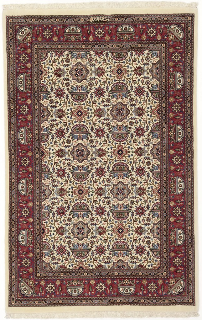 Ghom Tappeto 170 x 110 (Iran) Annodato A Mano