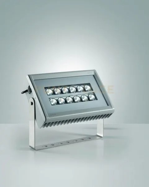 Egeo proiettore grigio ral 7040 a led 160w 4000k 18200lm 90° ip65