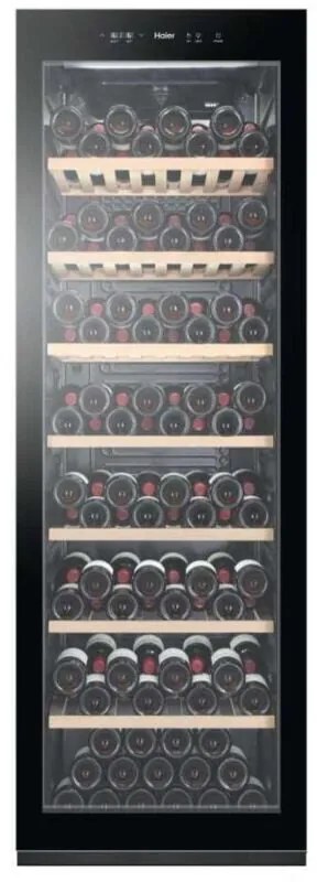 Haier Wine cellar HWS188GAE cantinetta Libera installazione Nero 188 bottiglie