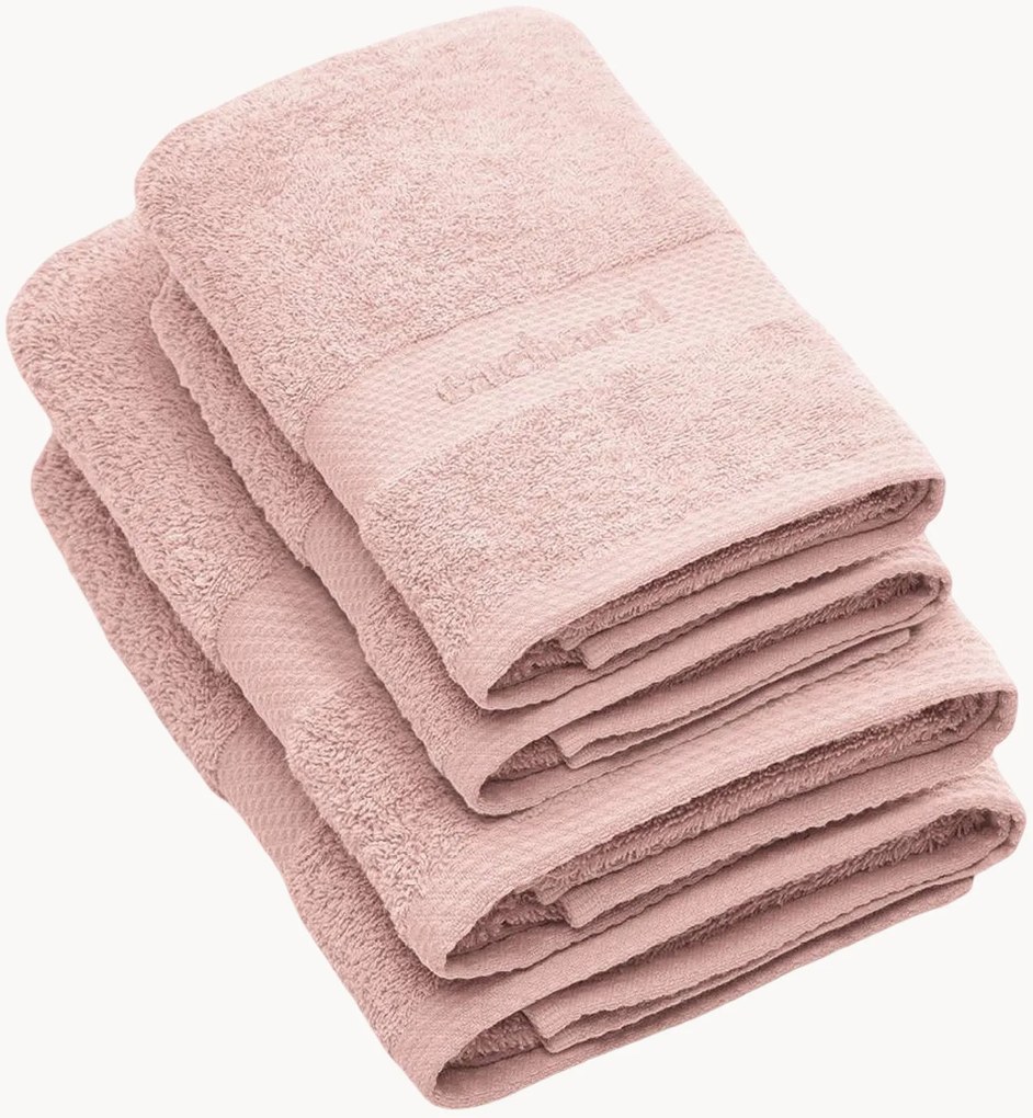 Set di 4 asciugamani in cotone Simply Bath