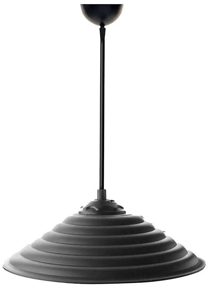 SET 2x Lampadario su corda UFO 1xE27/60W/230V
