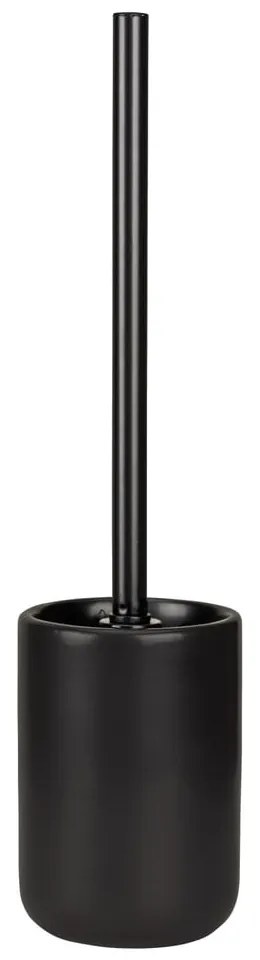 Scopino WC nero opaco in ceramica Olinda – Allstar