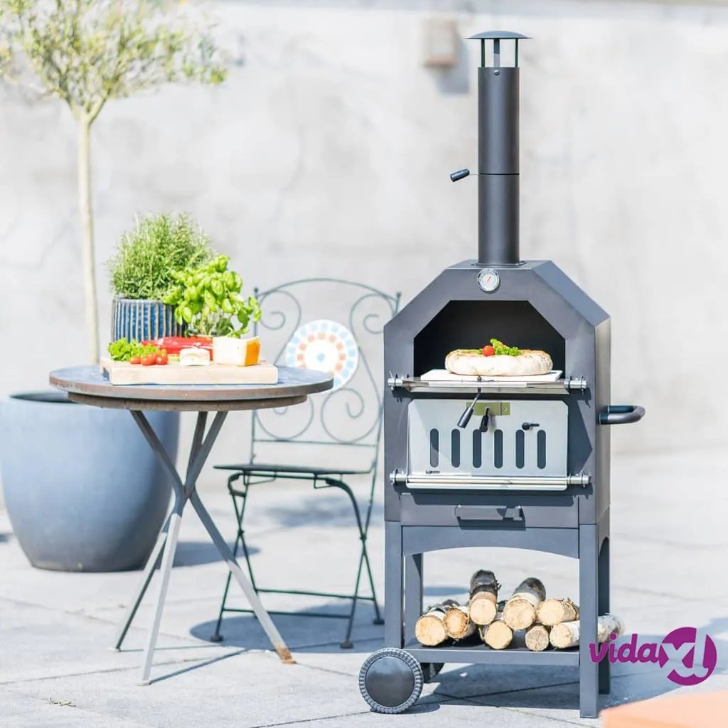 RedFire Forno per Pizza da Esterno Lorenzo Nero LOR17