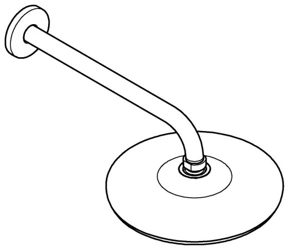 GROHE 26412000 - Soffione doccia TEMPESTA 210 286 mm cromo lucido