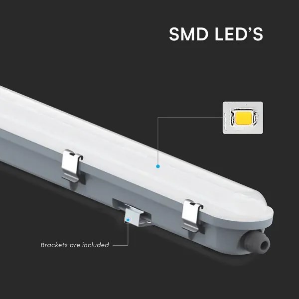 Apparecchio LED lineare tecnico con sensore di movimento LED/36W/230V 6500K IP65 120 cm