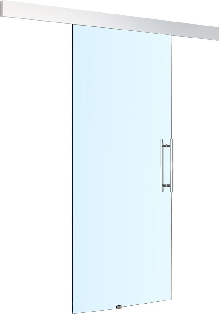 Porta Scorrevole Vetrata 210x75 cm Trasparente...