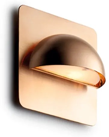 Rørhat LED All'aperto Applique da Parete w/Piastra Posteriore Raw Copper - LIGHT