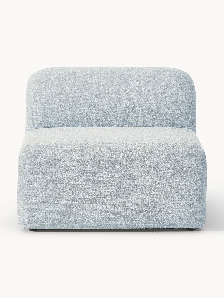 Modulo centrale in bouclé Wolke