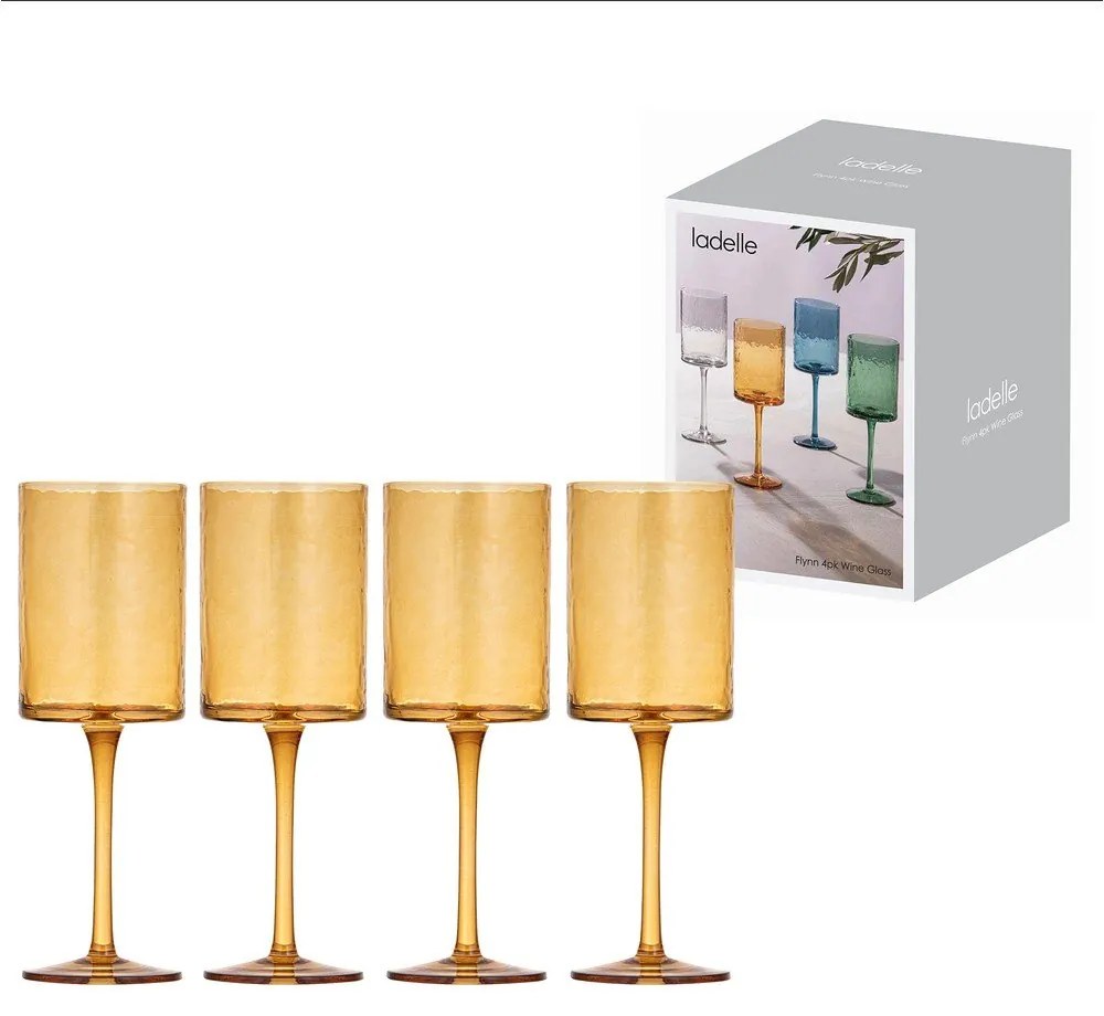 Set di bicchieri da vino 4 pz 380 ml Flynn – Ladelle