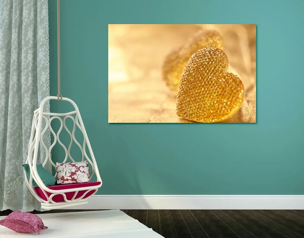 Quadro su tela – Cuoricini romantici