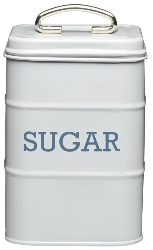 Barattolo da zucchero in latta grigia Nostalgia Living Nostalgia - Kitchen Craft